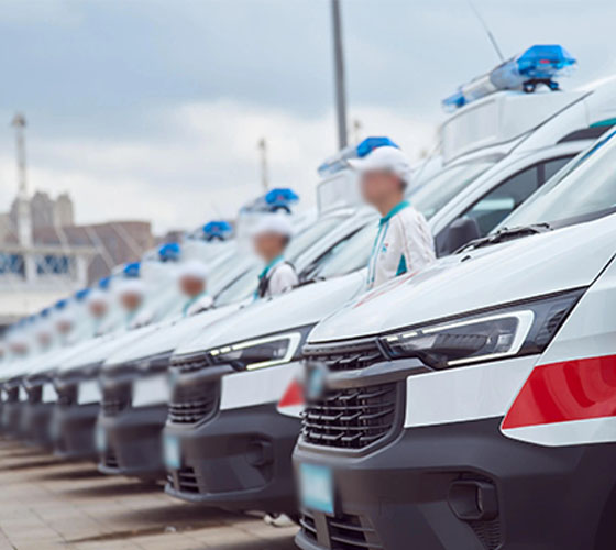 安仁县服务车队展示